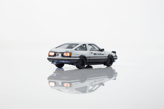 Kyosho - Initial D - Toyota Sprinter Trueno (AE86) with LED 1/64 Scale Diecast Model Cars (07133LA)