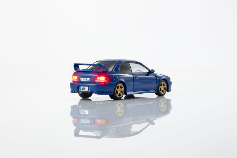 Load image into Gallery viewer, Kyosho - Initial D - Subaru Impreza WRX STI with LED 1/64 Scale Diecast Model Cars (07133LD)
