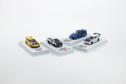 Kyosho - Initial D - Mazda Savanna RX-7 (FC3S) with LED 1/64 Scale Diecast Model Cars (07133LC)