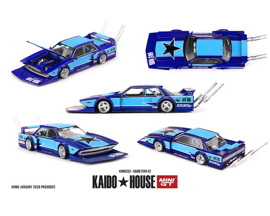 Kaido House - Kaido House x Mini GT - Kaido Star V2 1/64 Scale Diecast Model Car (KHMG252)