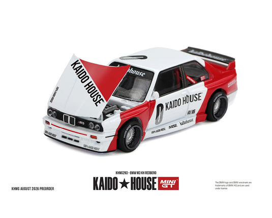 Kaido House - Kaido House x Mini GT - BMW M3 (KH Redboro) 1/64 Scale Diecast Model Car (KHMG293)