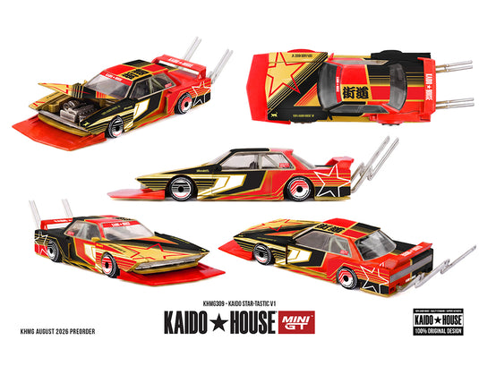 Kaido House - Kaido House x Mini GT - KAIDO STAR-TASTIC V1 1/64 Scale Diecast Model Car (KHMG309)