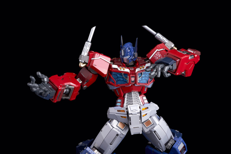 Load image into Gallery viewer, Flame Toys - Kuro Kara Kuri - Transformers Optimus Prime Jet Power Armor
