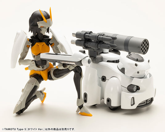 MARUTTOYS - Tamotu Type-S (White Ver.)