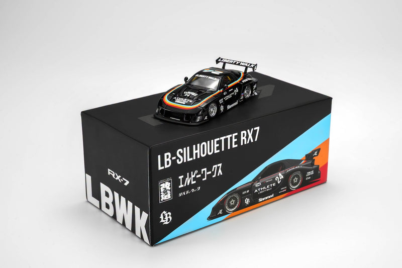 Load image into Gallery viewer, MotorHelix - LB Super Silhouette Mazda FD3S RX-7 (Athlete) 1/64 Scale Diecast Model Car (M61112)
