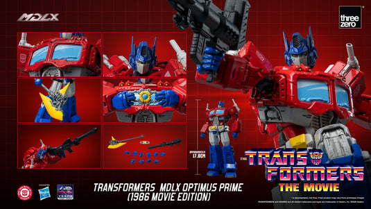 Threezero - Transformers - MDLX Optimus Prime (1986 Movie Edition)