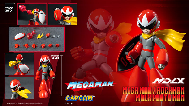 Load image into Gallery viewer, Threezero - Mega Man (Rock Man) - MDLX Proto Man
