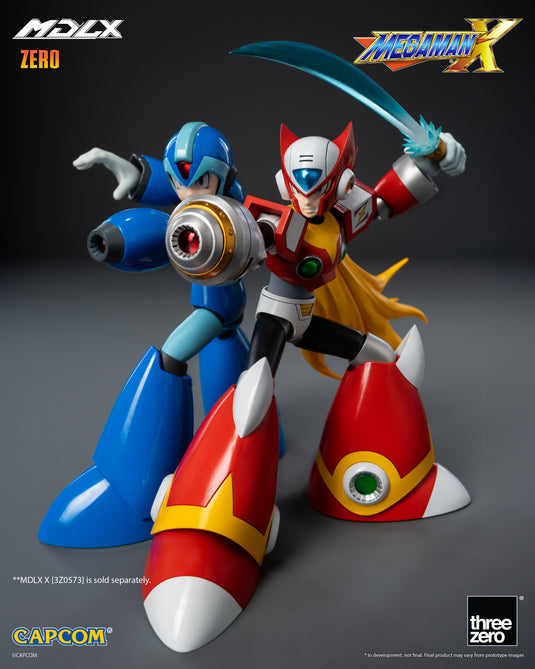 Threezero - MDLX Mega Man X/Rock Man X - Zero