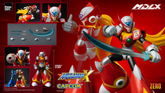 Threezero - MDLX Mega Man X/Rock Man X - Zero