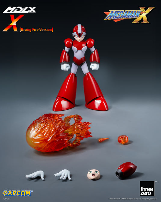 Threezero - MDLX Mega Man X/Rock Man X (Rising Fire Version)