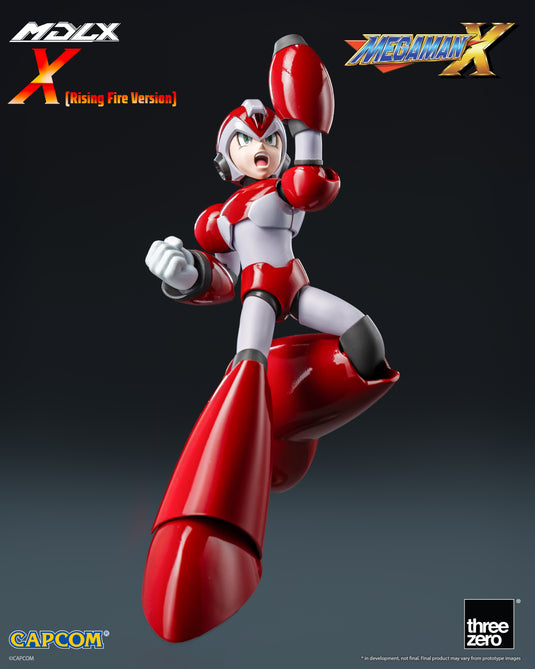 Threezero - MDLX Mega Man X/Rock Man X (Rising Fire Version)