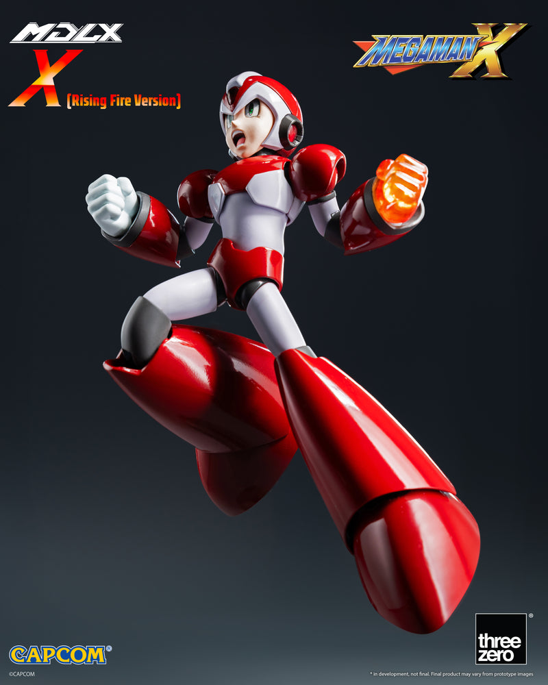 Load image into Gallery viewer, Threezero - MDLX Mega Man X/Rock Man X (Rising Fire Version)
