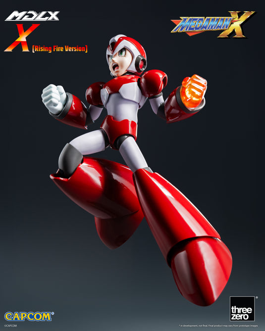 Threezero - MDLX Mega Man X/Rock Man X (Rising Fire Version)