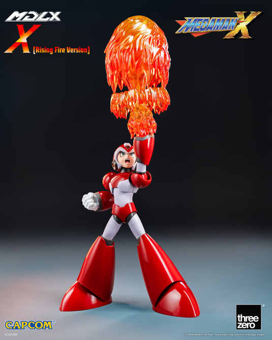 Threezero - MDLX Mega Man X/Rock Man X (Rising Fire Version)