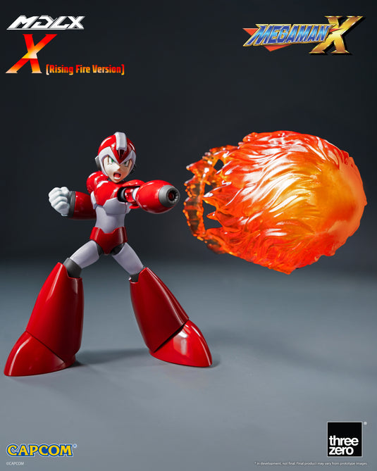 Threezero - MDLX Mega Man X/Rock Man X (Rising Fire Version)