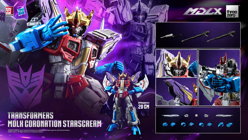 Load image into Gallery viewer, Threezero - Transformers - MDLX Coronation Starscream
