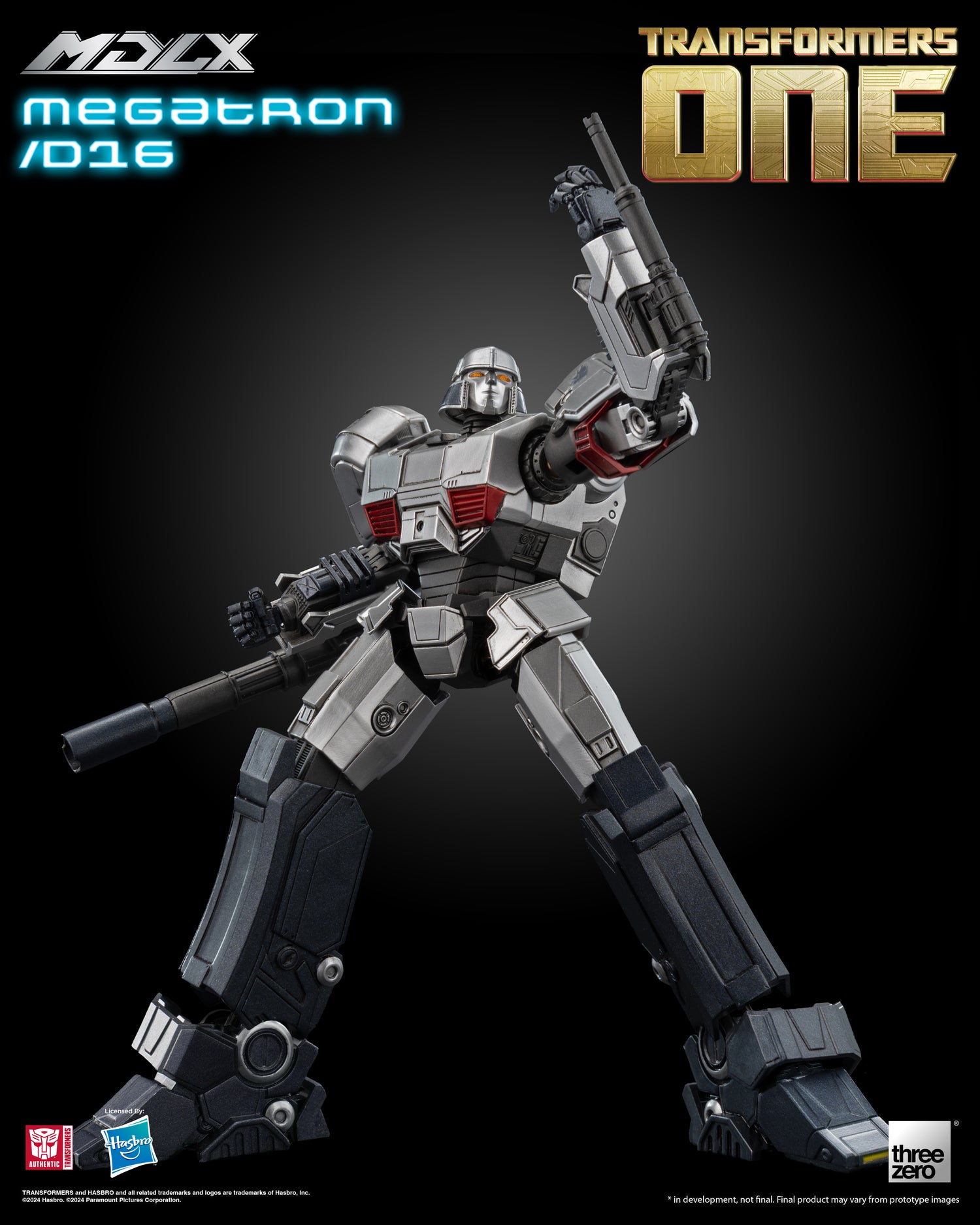 Threezero - Transformers - MDLX Megatron/D16 (Transformers One) – Ages ...