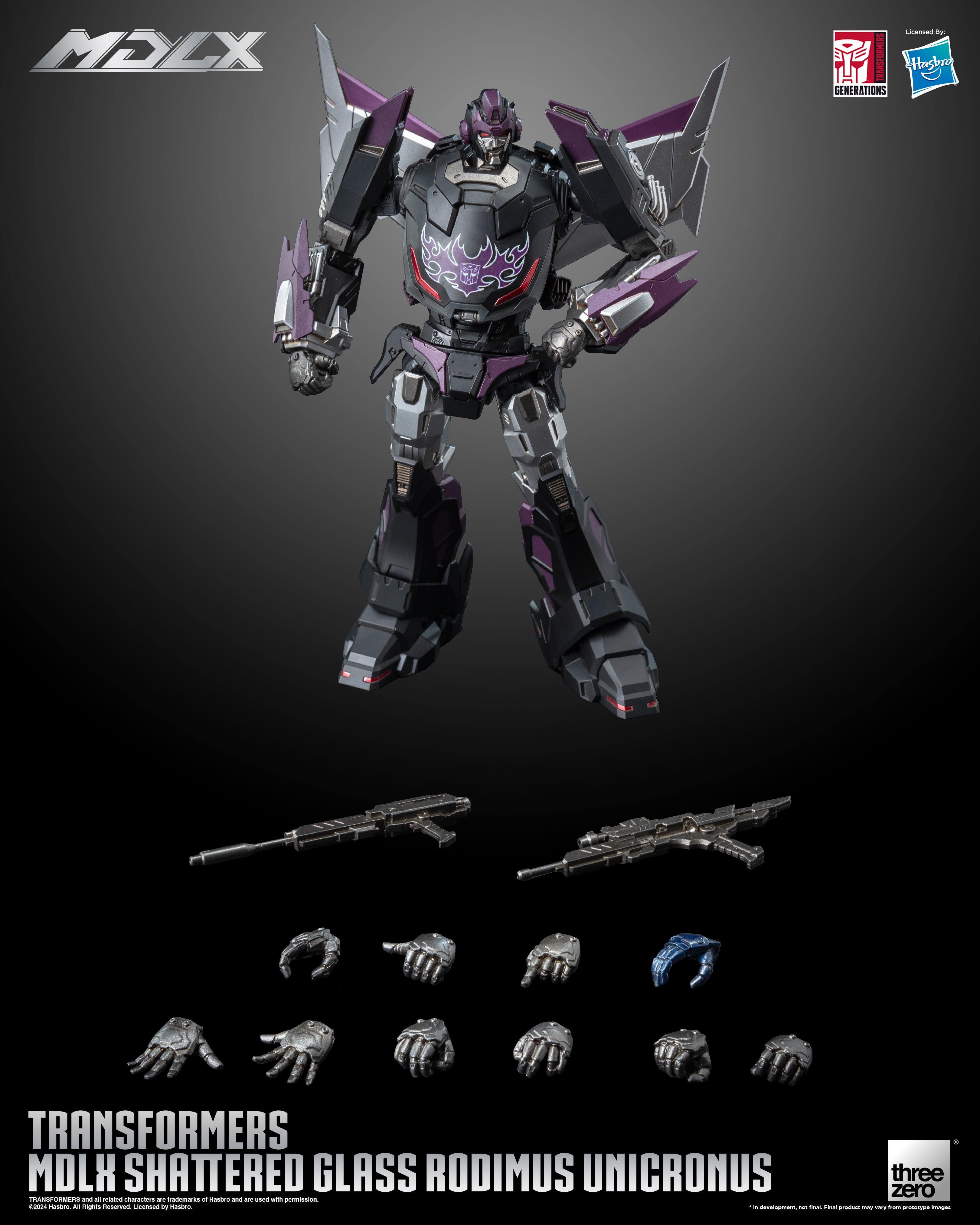ドロリス Threezero - Transformers - MDLX Shattered Glass Rodimus Unicronus