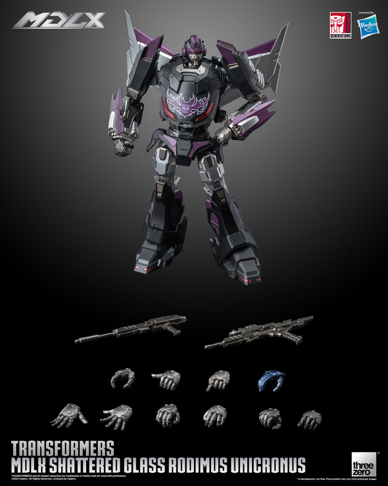 Load image into Gallery viewer, Threezero - Transformers - MDLX Shattered Glass Rodimus Unicronus
