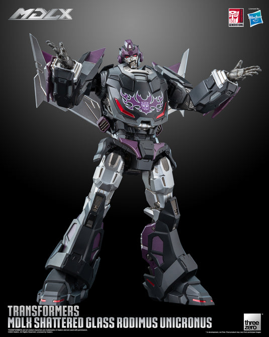 Threezero - Transformers - MDLX Shattered Glass Rodimus Unicronus