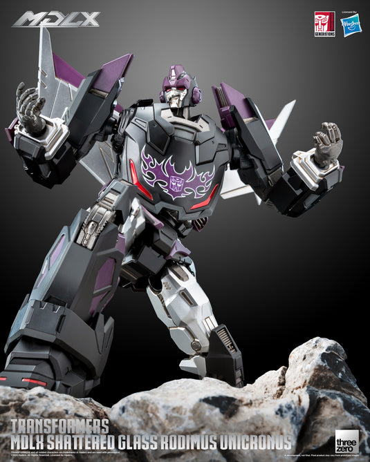 Threezero - Transformers - MDLX Shattered Glass Rodimus Unicronus