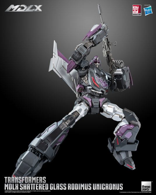 Threezero - Transformers - MDLX Shattered Glass Rodimus Unicronus