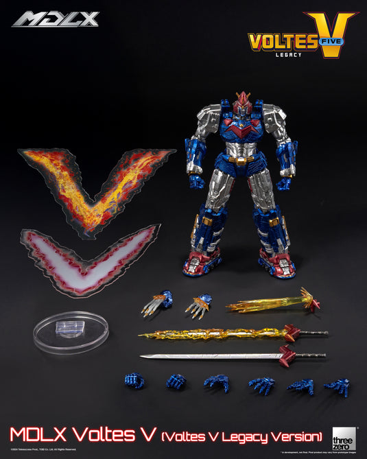 Threezero - Voltes V - MDLX Voltes V (Legacy Version)