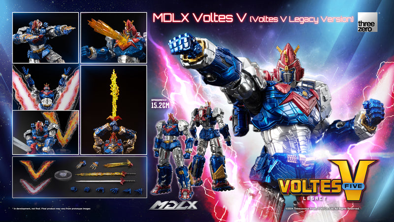 Load image into Gallery viewer, Threezero - Voltes V - MDLX Voltes V (Legacy Version)
