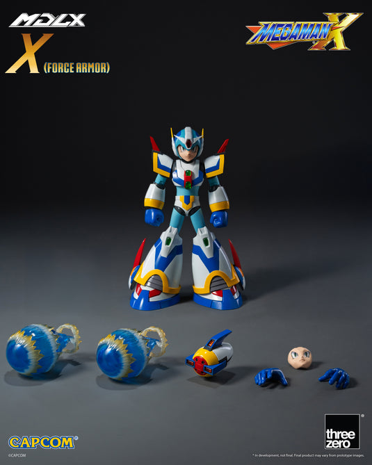 Threezero - MDLX Mega Man X/Rock Man X - X (Force Armor)