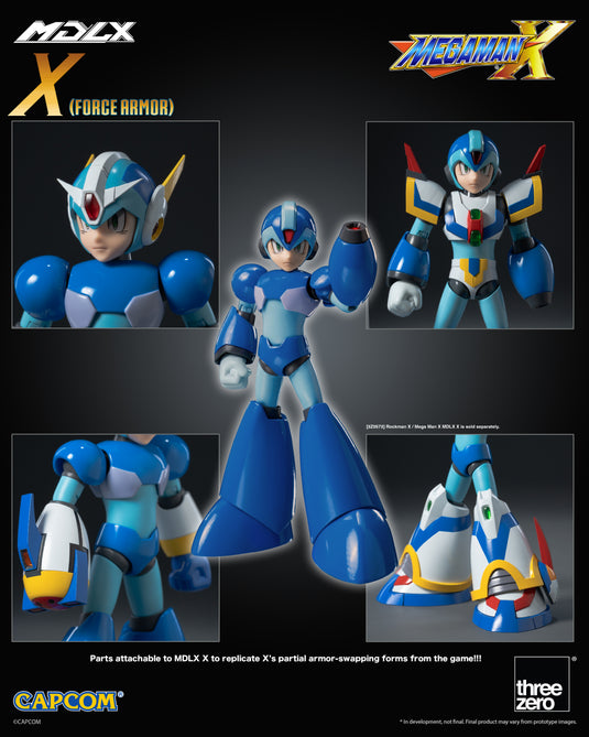 Threezero - MDLX Mega Man X/Rock Man X - X (Force Armor)