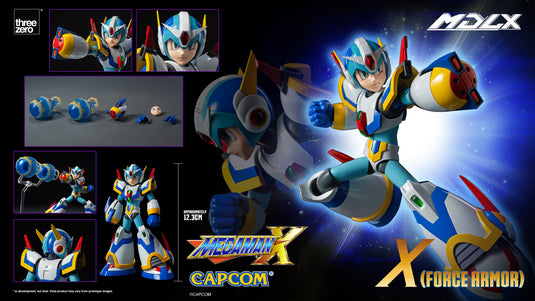 Threezero - MDLX Mega Man X/Rock Man X - X (Force Armor)