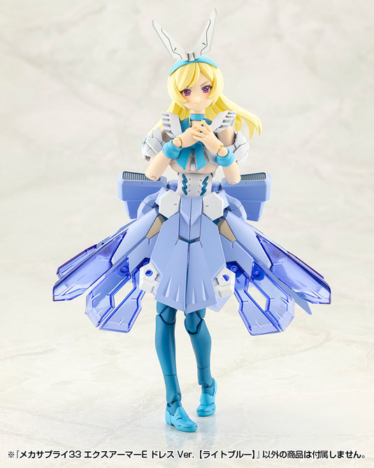 Kotobukiya - MSG33 - Mecha Supply - Expansion Armor (Type E Light Blue Dress Version)