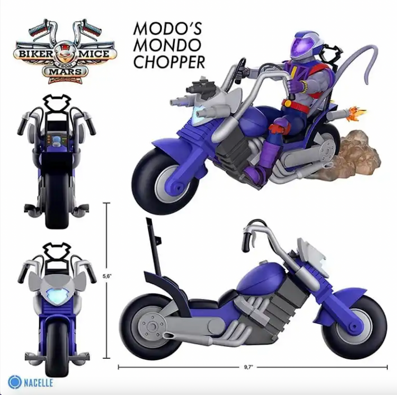 Load image into Gallery viewer, The Nacelle Company - Biker Mice from Mars - Modo&#39;s Mondo Chopper
