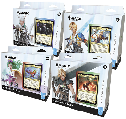 mtg - universes beyond: final fantasy - collector booster box MTG - Universes Beyond - Final Fantasy
