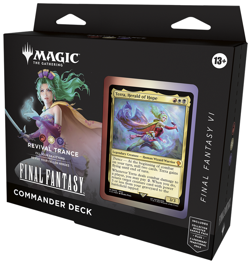 Load image into Gallery viewer, MTG - Universes Beyond - Final Fantasy - Commander Deck - Revival Trance
