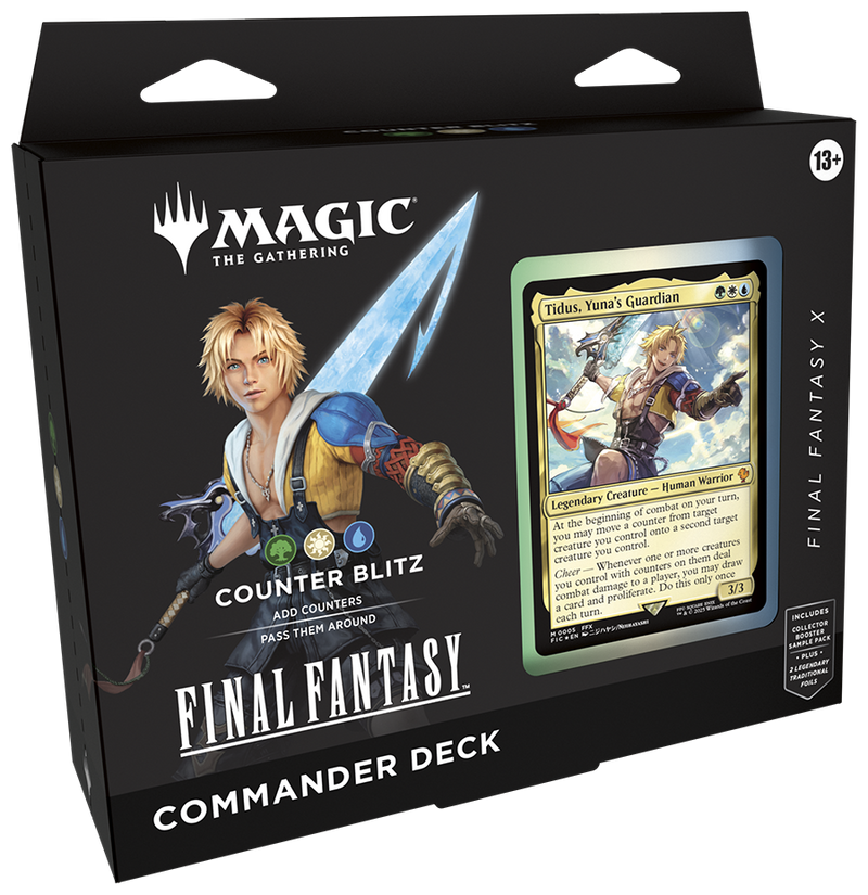 Load image into Gallery viewer, MTG - Universes Beyond - Final Fantasy - Commander Deck - Counter Blitz
