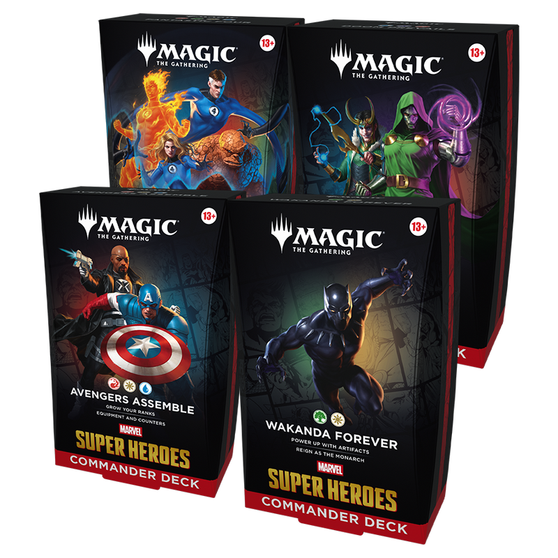 Load image into Gallery viewer, MTG - Marvel Super Heroes - Commander Decks
