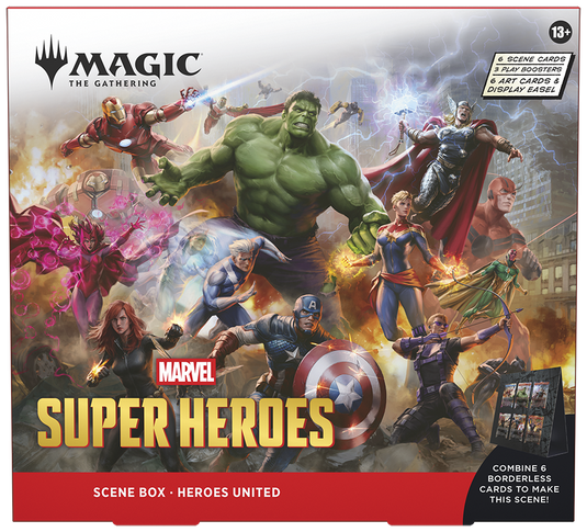 MTG - Marvel Super Heroes - Heroes United Scene Box