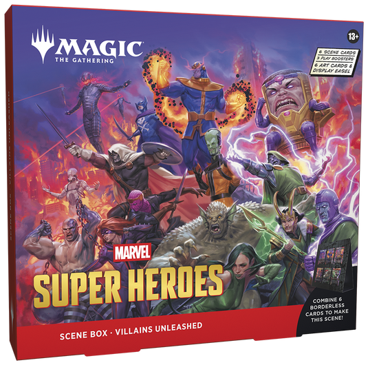 MTG - Marvel Super Heroes - Villains Unleashed Scene Box