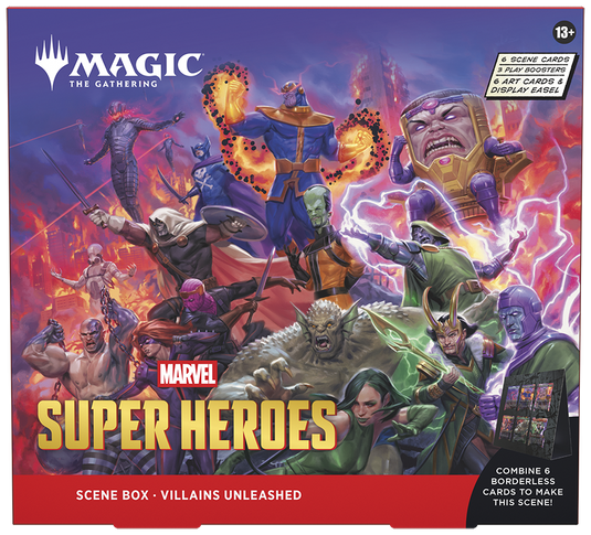 MTG - Marvel Super Heroes - Villains Unleashed Scene Box