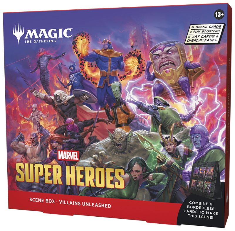 Load image into Gallery viewer, MTG - Marvel Super Heroes - Villains Unleashed Scene Box
