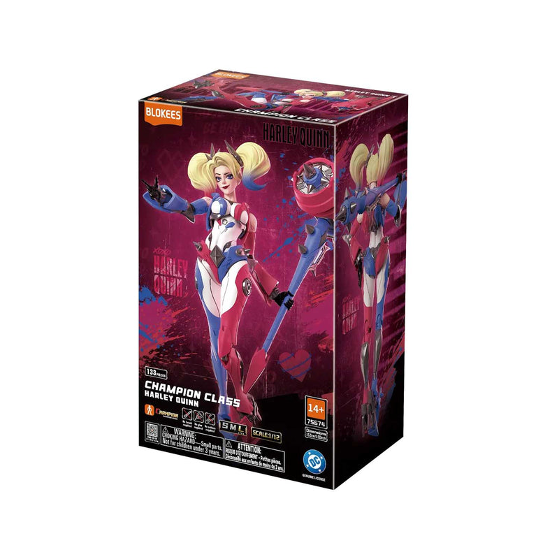Load image into Gallery viewer, Blokees - DC Comics Champion Class CC04 - Harley Quinn Model Kit
