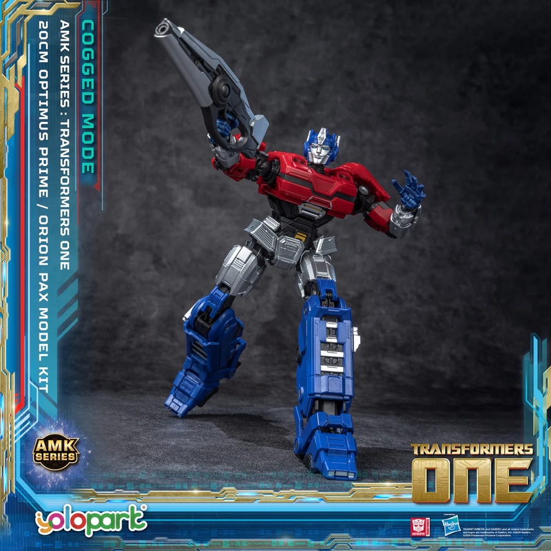 Load image into Gallery viewer, Yolopark - Transformers: Transformers One -  AMK Series Cogged Bot Mode - Optimus Prime Orion Pax Model Kit
