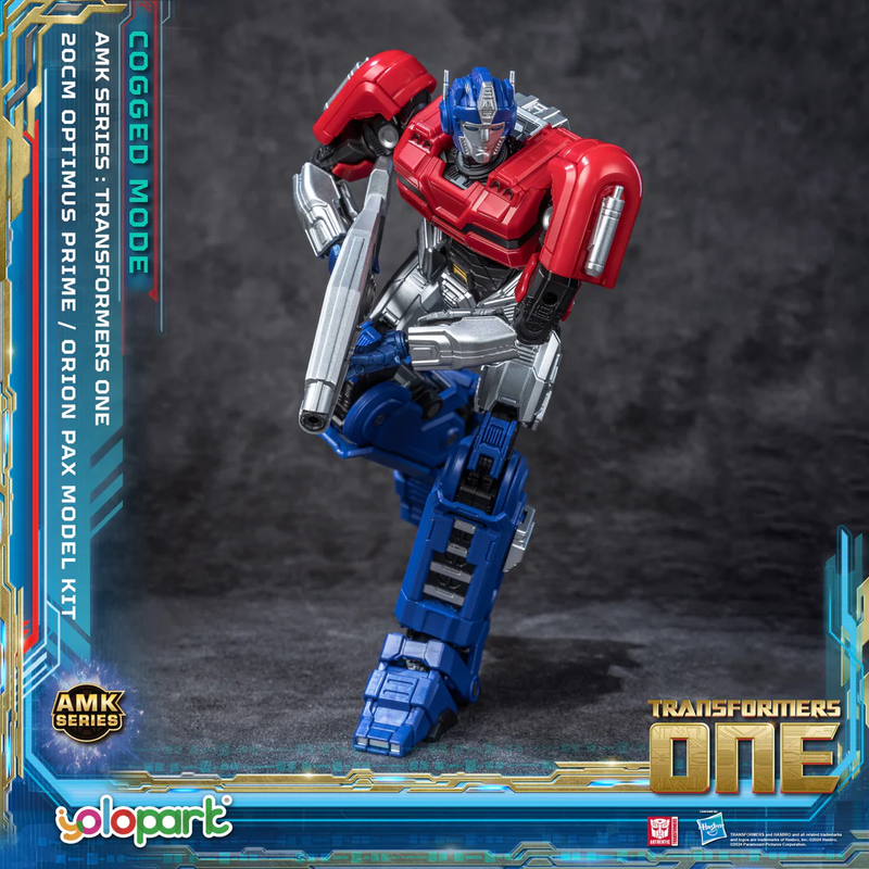 Load image into Gallery viewer, Yolopark - Transformers: Transformers One -  AMK Series Cogged Bot Mode - Optimus Prime Orion Pax Model Kit
