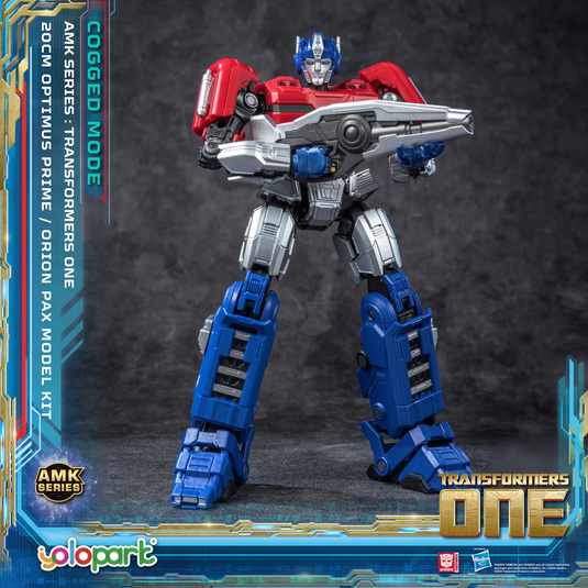 Yolopark - Transformers: Transformers One -  AMK Series Cogged Bot Mode - Optimus Prime Orion Pax Model Kit