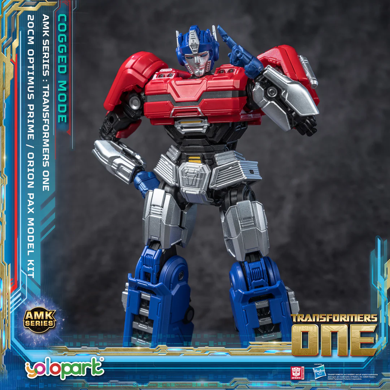 Load image into Gallery viewer, Yolopark - Transformers: Transformers One -  AMK Series Cogged Bot Mode - Optimus Prime Orion Pax Model Kit
