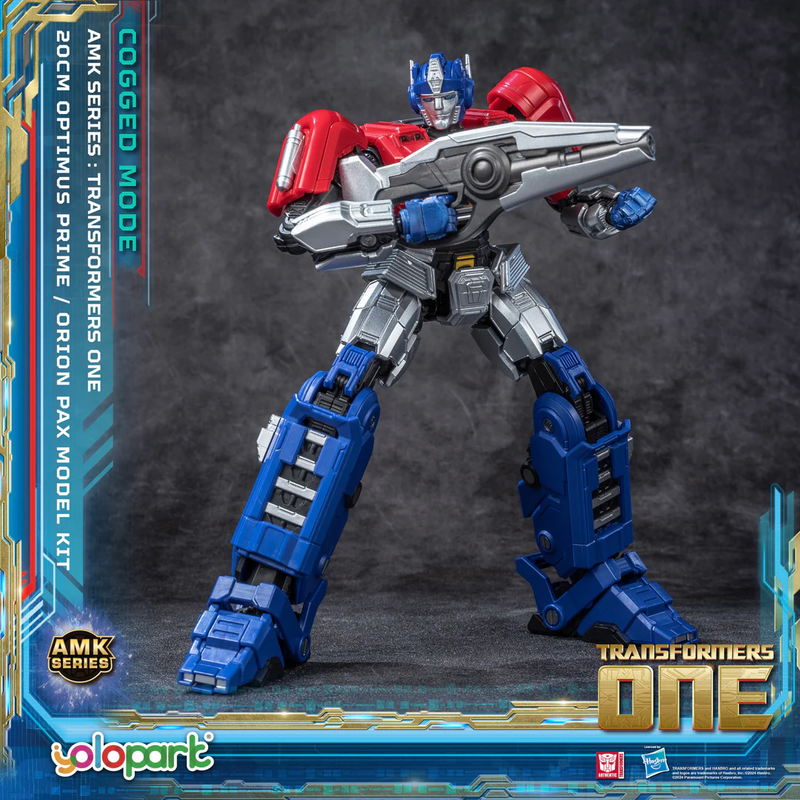 Load image into Gallery viewer, Yolopark - Transformers: Transformers One -  AMK Series Cogged Bot Mode - Optimus Prime Orion Pax Model Kit
