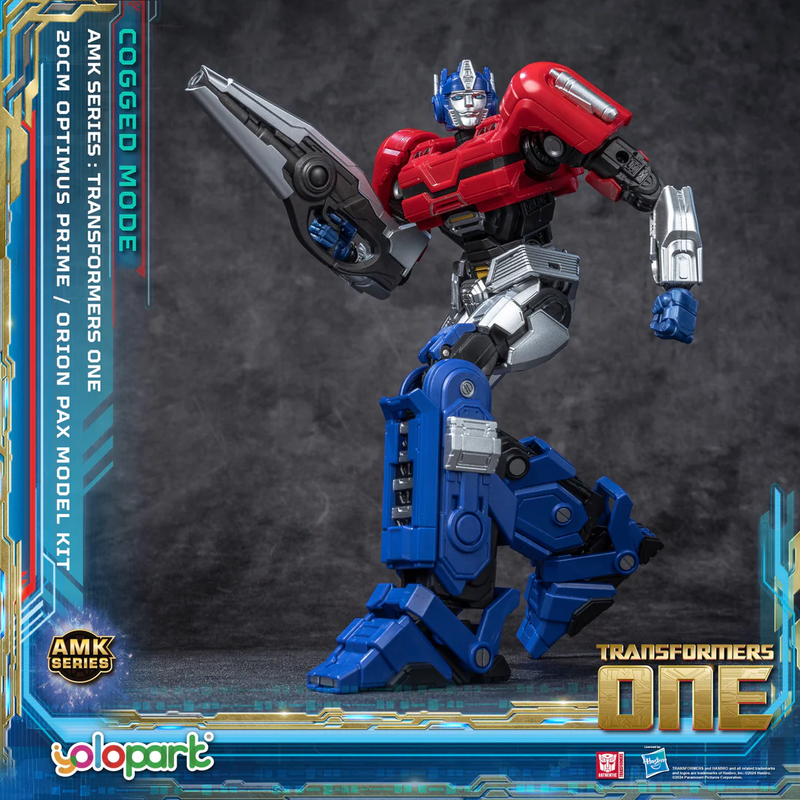 Load image into Gallery viewer, Yolopark - Transformers: Transformers One -  AMK Series Cogged Bot Mode - Optimus Prime Orion Pax Model Kit
