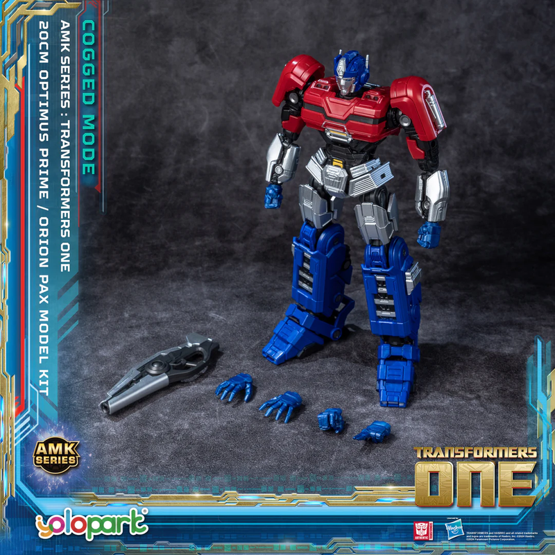 Load image into Gallery viewer, Yolopark - Transformers: Transformers One -  AMK Series Cogged Bot Mode - Optimus Prime Orion Pax Model Kit

