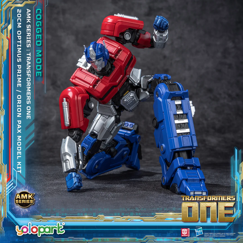 Load image into Gallery viewer, Yolopark - Transformers: Transformers One -  AMK Series Cogged Bot Mode - Optimus Prime Orion Pax Model Kit
